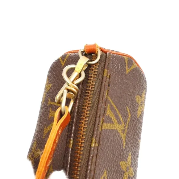 Louis Vuitton PAPILLON 30 Handbag Pouch Monogrammed Canvas